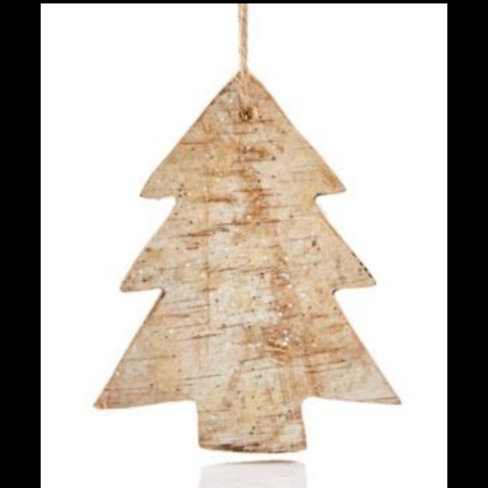 Holiday Lane BirchWood 11 Christmas Tree Ornaments - Picture 4 of 4